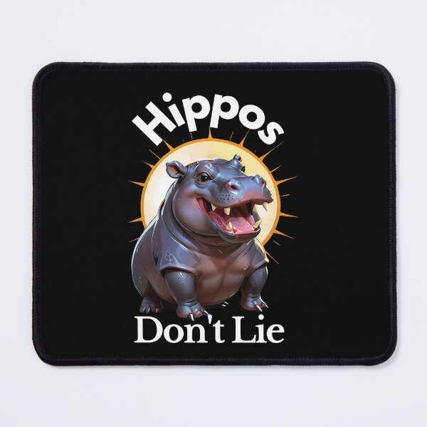 Item preview, Hippos Don’t Lie: Unleash The Wild! designed and sold by ArchVibe.