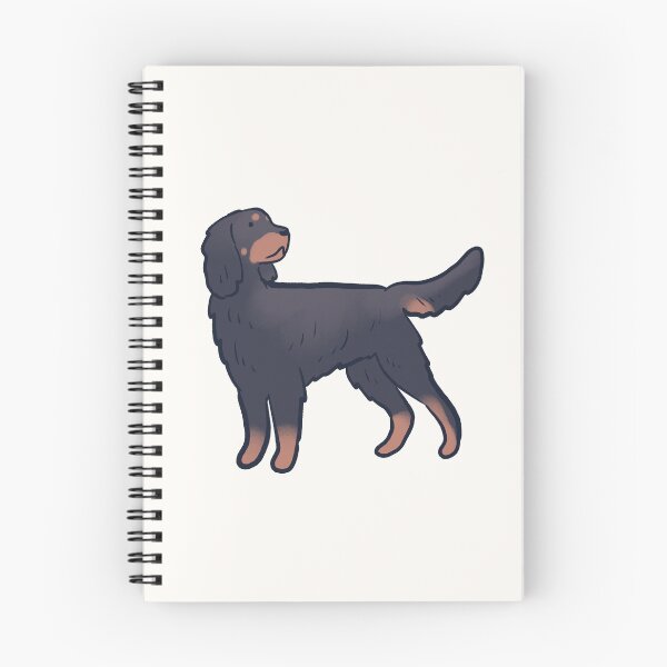 Artikelvorschau, Gordon Setter Hundeillustration entworfen und verkauft von Mayarart.