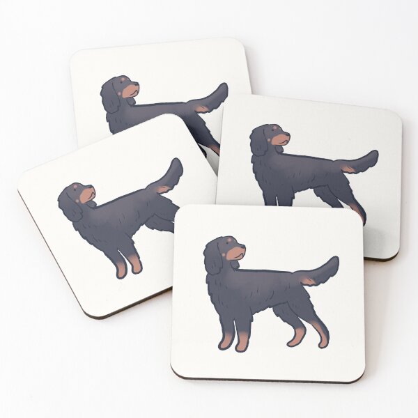 Item preview, Gordon Setter dog illustration  designed and sold by Mayarart.