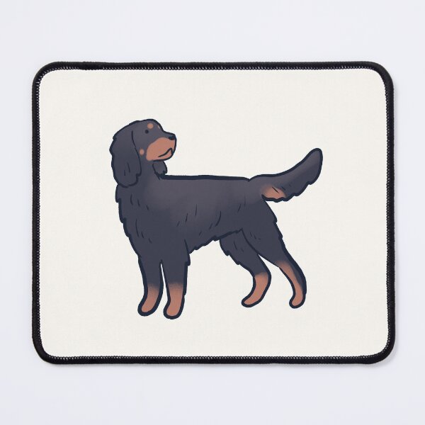 Item preview, Gordon Setter dog illustration designed and sold by Mayarart.