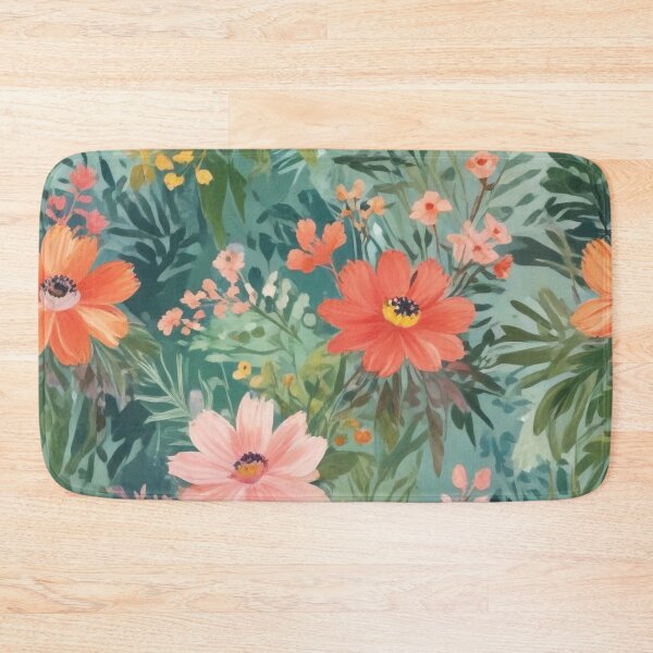 Item preview, Artistic botanical floral and foliage elements print design  designed and sold by Anshu3813.