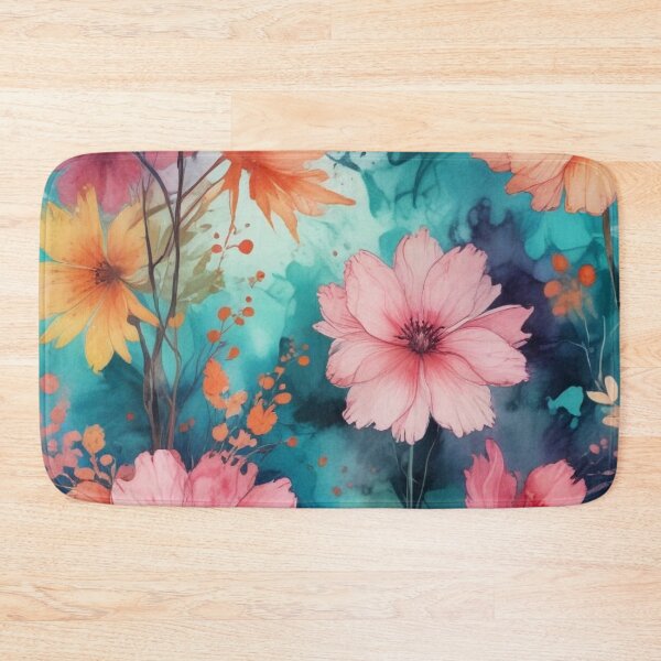 Item preview, Artistic botanical floral and foliage elements print design  designed and sold by Anshu3813.