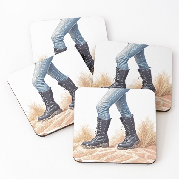 Item preview, retro Dust boots designed and sold by Hen-C-Art.