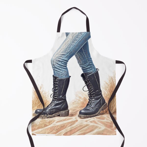Item preview, retro Dust boots designed and sold by Hen-C-Art.