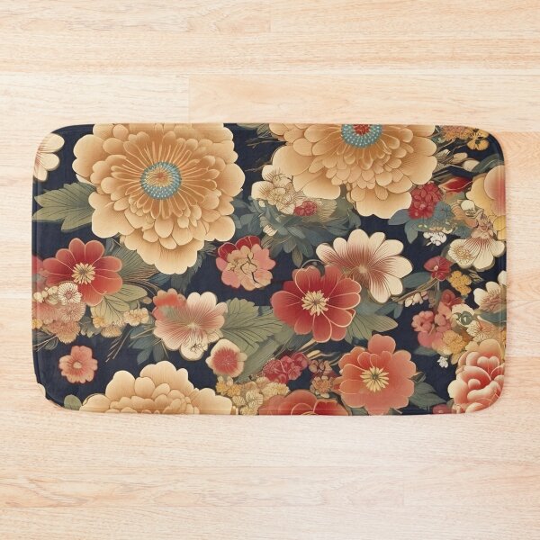Item preview, Japanese Floral Kimono Artistry designed and sold by Tamas Das.