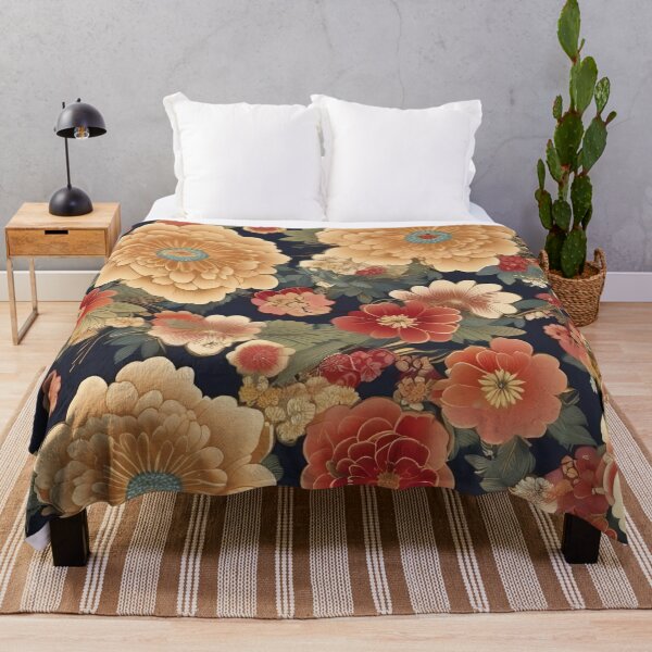 Item preview, Japanese Floral Kimono Artistry designed and sold by Tamas Das.