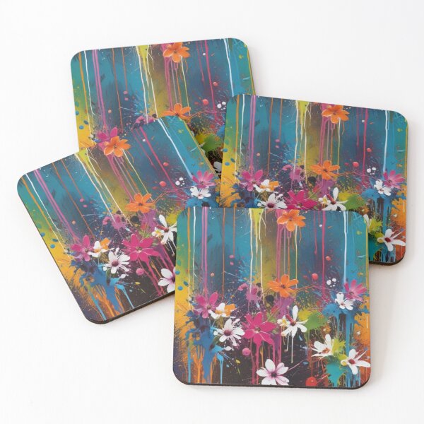Item preview, Artistic botanical floral and foliage elements print design  designed and sold by Anshu3813.