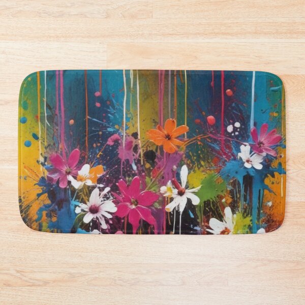 Item preview, Artistic botanical floral and foliage elements print design  designed and sold by Anshu3813.