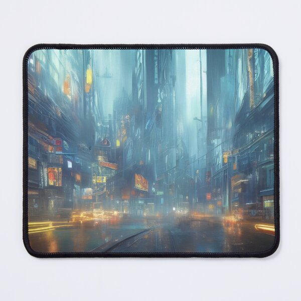 Item preview, Neon Glass City designed and sold by Adrian I Barnett.