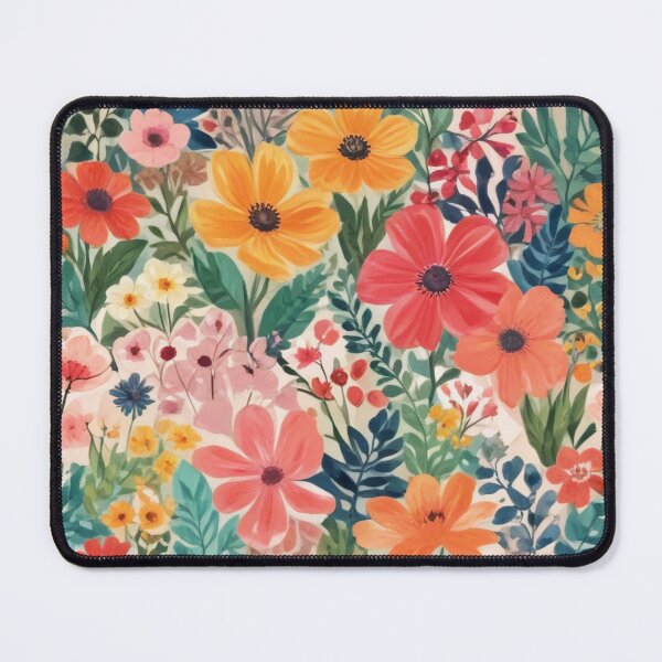 Item preview, Artistic botanical floral and foliage elements print design designed and sold by Anshu3813.