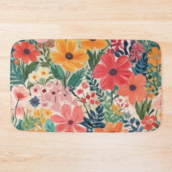 Item preview, Artistic botanical floral and foliage elements print design designed and sold by Anshu3813.