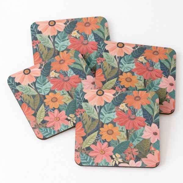 Item preview, Artistic botanical floral and foliage elements print design designed and sold by Anshu3813.