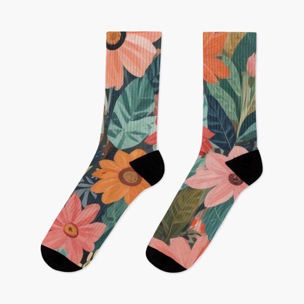 Item preview, Artistic botanical floral and foliage elements print design designed and sold by Anshu3813.
