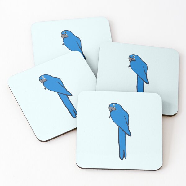 Item preview, Blue macaw art  designed and sold by Mayarart.