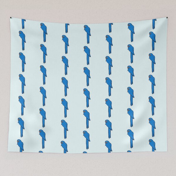 Item preview, Blue macaw art  designed and sold by Mayarart.