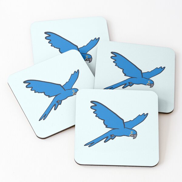 Item preview, Blue macaw art  designed and sold by Mayarart.