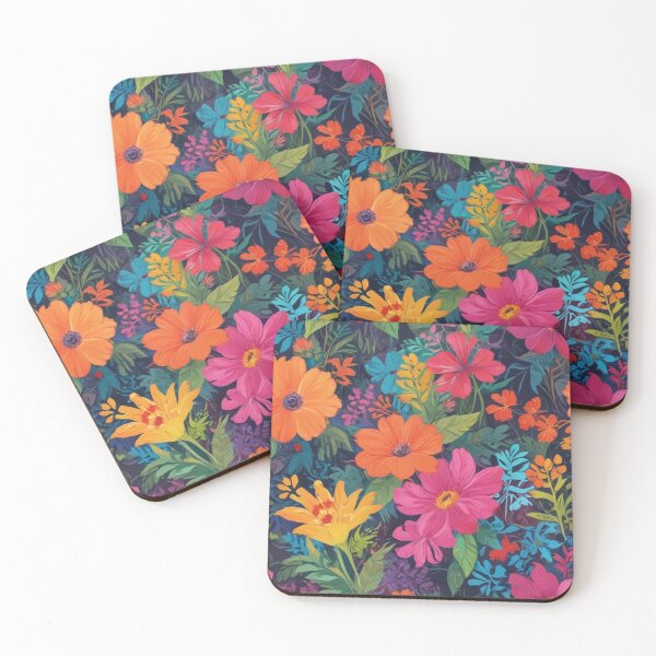 Item preview, Artistic botanical floral and foliage elements print design designed and sold by Anshu3813.