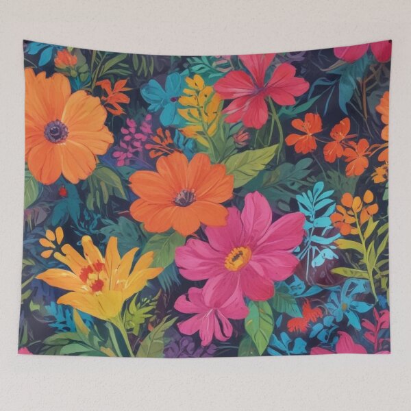 Item preview, Artistic botanical floral and foliage elements print design designed and sold by Anshu3813.