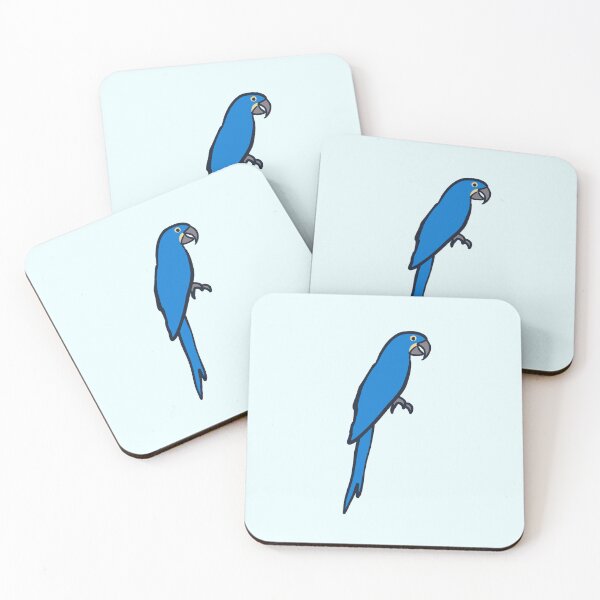 Item preview, Blue macaw art  designed and sold by Mayarart.