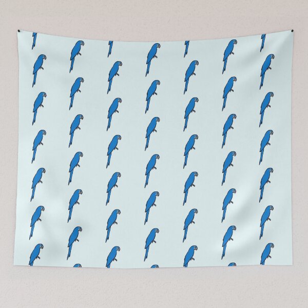 Item preview, Blue macaw art  designed and sold by Mayarart.