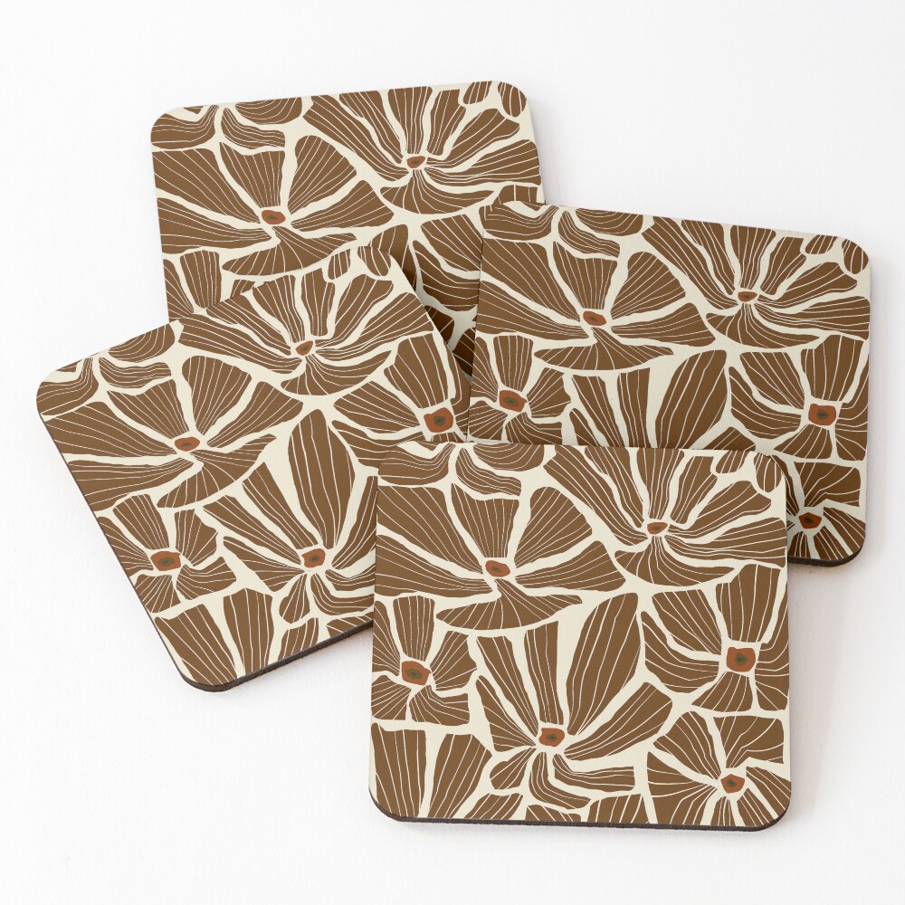 Item preview, Coasters (Set of 4) designed and sold by MERLETDRAWING.