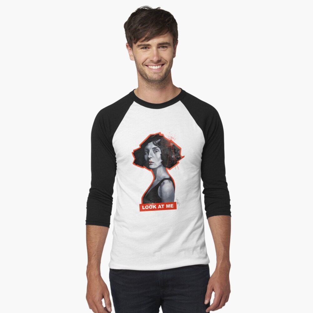 Aperçu de l'œuvre T-shirt baseball manches ¾ créée et vendue par Aldarane.