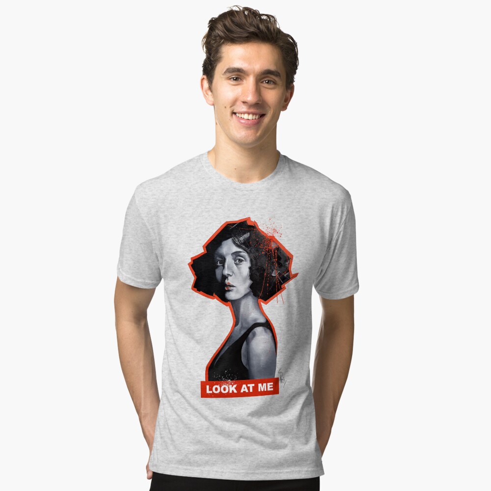 Aperçu de l'œuvre T-shirt chiné créée et vendue par Aldarane.