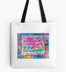 scattered bits and pieces of inspirations Tote Bag