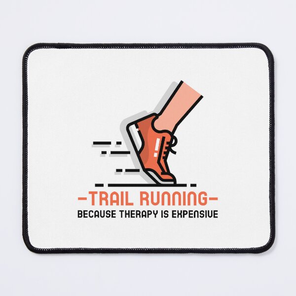 Item preview, Trail Running Because Therapy Is Expensive | Funny Running designed and sold by serreenart.