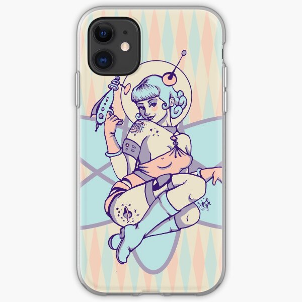 Space Babe iPhone Soft Case