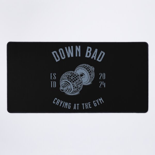 Item preview, Down Bad Crying At The Gym Est 2024 designed and sold by DeniseGardoler.