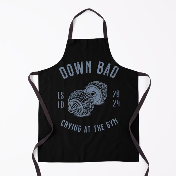 Item preview, Down Bad Crying At The Gym Est 2024 designed and sold by DeniseGardoler.