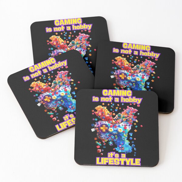 Item preview, Gaming is not a hobby, it's a lifestyle designed and sold by FluxDesigner.