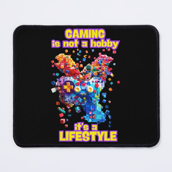Item preview, Gaming is not a hobby, it's a lifestyle designed and sold by FluxDesigner.