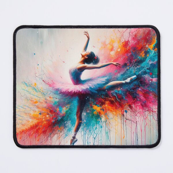 Item preview, Ballet dancer in watercolor designed and sold by paulrommer.