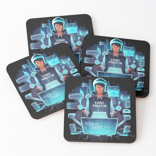 Item preview, Tech Savvy: Code Master in Cyber City designed and sold by TrendyGraphTees.