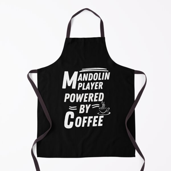 Item preview, Mandolin player powered by coffee designed and sold by annoying-shirts.