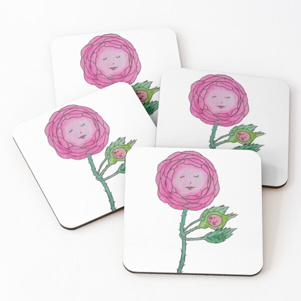 Item preview, Mother Rose and Baby Bud Watercolor designed and sold by TurnipWilson.