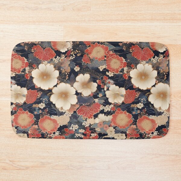 Item preview, Charming Japanese Blossom Kimono Patterns designed and sold by Tamas Das.