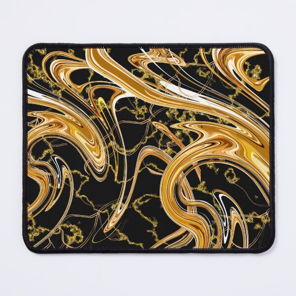 Item preview, Royal Gold pattern (Black) designed and sold by BirdBrew.