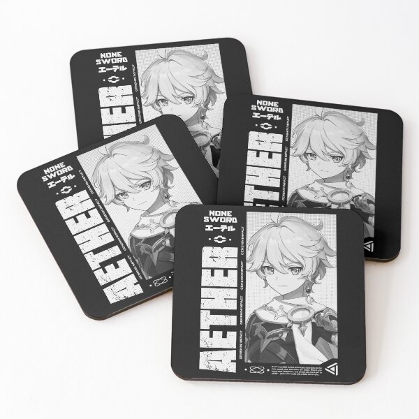 Item preview, Aether - Genshin Impact V.3 white ver designed and sold by IZQINAV.