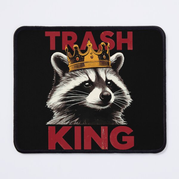 Item preview, Trash King Funny Raccoon designed and sold by TomFrontierArt.