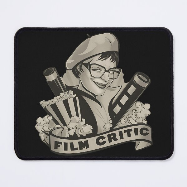 Item preview, Cinema Enthusiast: Film Critic with Popcorn designed and sold by TrendyGraphTees.