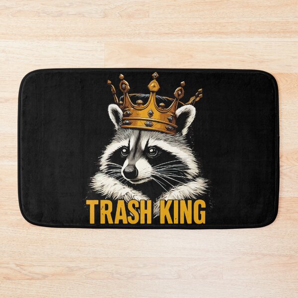 Item preview, Trash King Cute Funny Raccoon designed and sold by TomFrontierArt.
