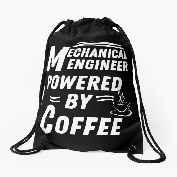 Item preview, Mechanical engineer powered by coffee designed and sold by annoying-shirts.