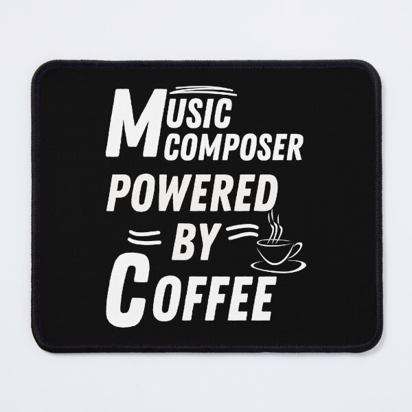 Item preview, Music Composer powered by coffee designed and sold by annoying-shirts.