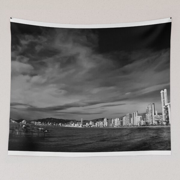 Item preview, Benidorm Levante Beach Costa Blanca Spain designed and sold by AndyEvansPhotos.