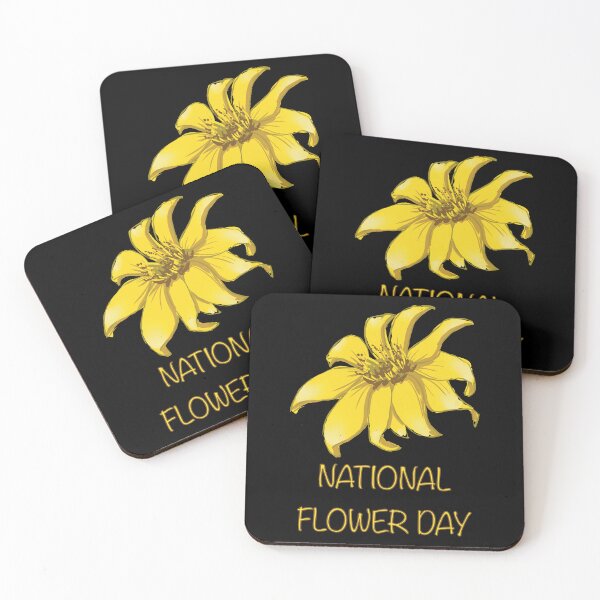 Item preview, National Flower Day Holiday  designed and sold by Fransyn.