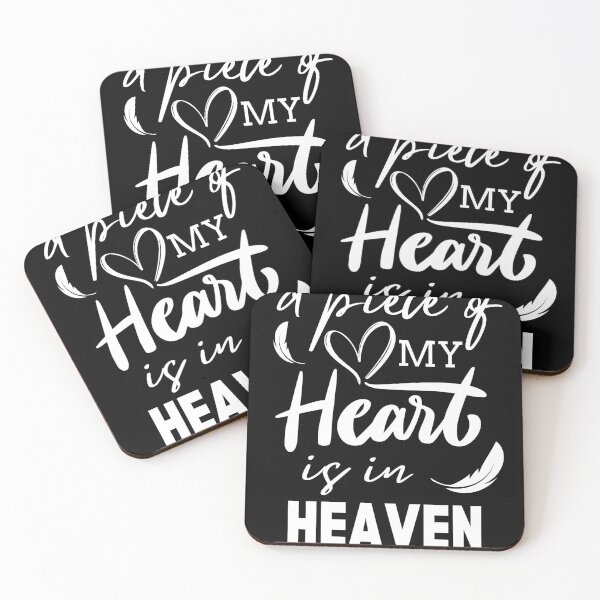 Item preview, Memorial A Piece of My Heart Is In Heaven designed and sold by wanasak.