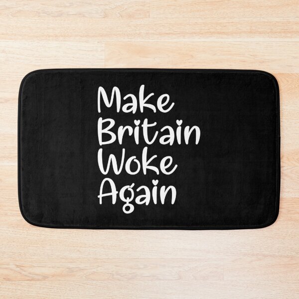 Item preview, Make Britain woke again slogan designed and sold by TheScraggyBeard.